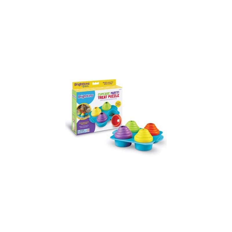 BRIGHTKINS ¡Fiesta de cupcakes! Rompecabezas Dispensador