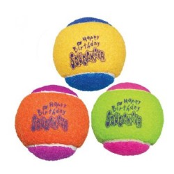 KONG SQUEAKAIR BIRTHDAY BALL MEDIUM
