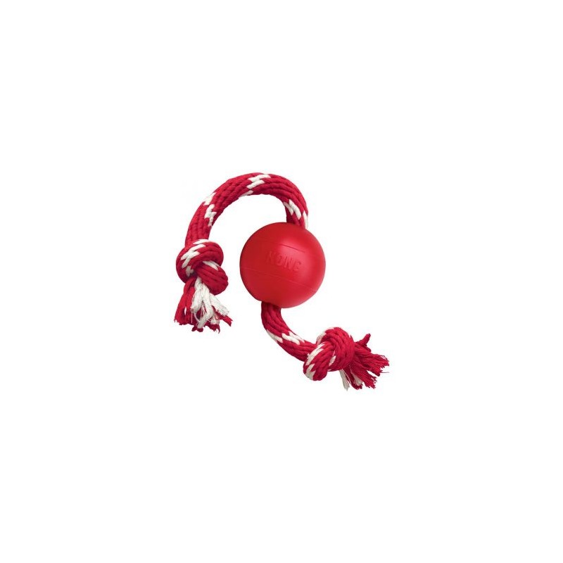 KONG PELOTA CLÁSICA CON CUERDA CHICA