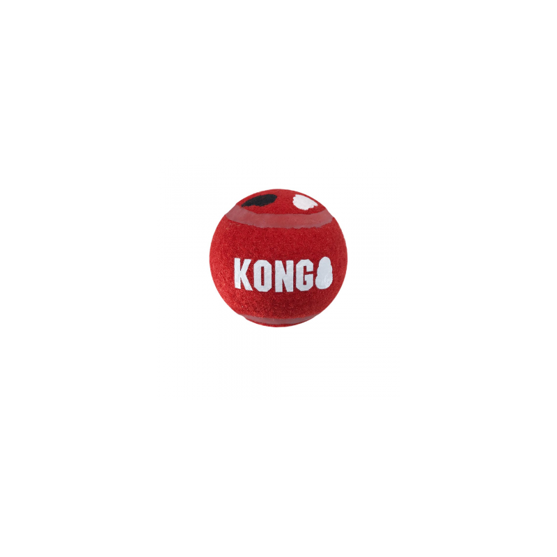 Pelota Deportiva Firma Mediana 3 pzs para perro