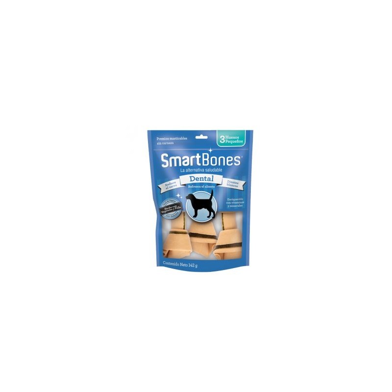 SMART BONES HUESO DENTAL CHICO (3 PIEZAS)