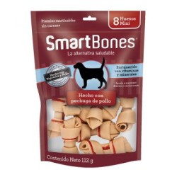 SMART BONES HUESOS POLLO MINI (8 PIEZAS)