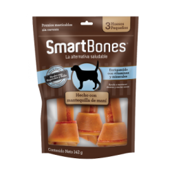 SMARTBONES HUESOS CACAHUATE CHICOS (3 PIEZAS)